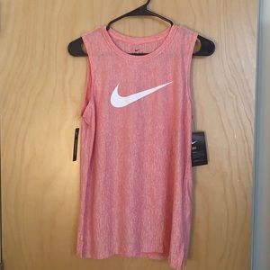 Pink/red Nike tank